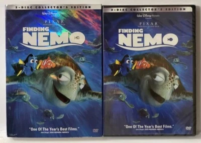 🐟Finding Nemo (New Sealed DVD + Sleeve See Photos!)Disney-Pixar Collector’s Ed. - Image 1 of 4