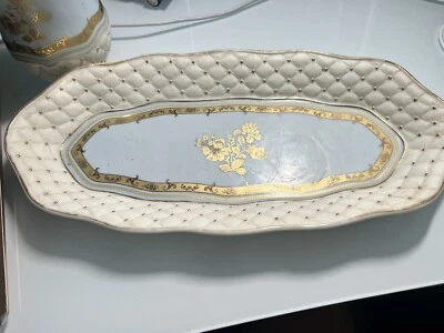 Лот антикварных фарфоровых банок Croscill без крышки и тарелки - Изображение 1 из 4