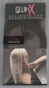 Extensiones de cinta Qwik X 100% color cabello humano 4b tabaco pelo real 40 cm K30-142 - Imagen 1 de 5