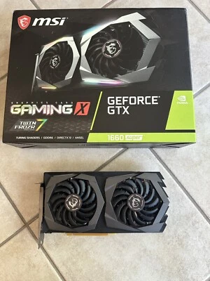 MSI GeForce GTX 1660 6GB GDDR6 Graphics Card (VD7112) - Image 1 of 4
