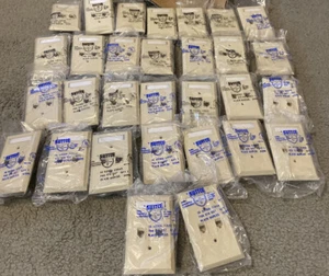 LOT-Of-(30)-Suttle Plate Duplex Jacks-NEW OLD STOCK-#0298-(15) & 0498-(15)!!!!! - Picture 1 of 6