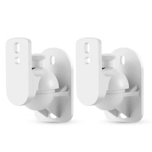 Soporte de montaje en pared para altavoz satélite abrazadera de montaje en techo giratoria e inclinable, 1 par - Imagen 1 de 9