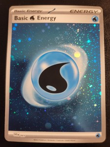 Basic Water Energy - SV: Scarlet & Violet 151 - SVE EN 003 Holo Pokémon TCG