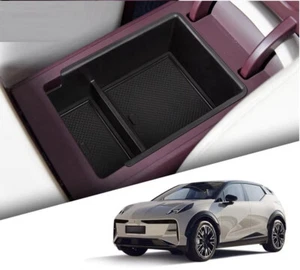 Car Center Console Tray Armrest Storage Box Organizer For Zeekr X 2023-2025 - Picture 1 of 4