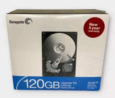 Seagate FreeAgent Go 120GB External USB 2.0 Hard Drive. New and Sealed! - Image 1 of 2