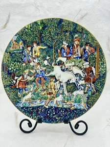 Vintage Haviland Limoges La Chasse A La Licorne #5 1975 Hunt Of The Unicorn - Bild 1 von 19