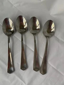 "Cuisinart Sienna acero inoxidable 4 cucharas soperas ovaladas brillantes sangría central 7 5/8""" - Imagen 1 de 4