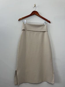 MM Lafleur Harlem 2.0 Rock Größe Large Bleistift figurbetont Stretch Falten Taille beige - Bild 1 von 5