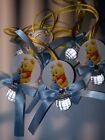 24 Winnie The Pooh Baby Shower Pacifier Guest Necklace Favor, Pooh Baby Shower 
