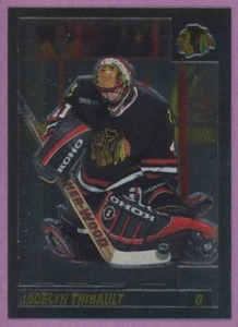 2000 00-01 TOPPS CHROME BLACKHAWKS JOCELYN THIBAULT #67 - Picture 1 of 1