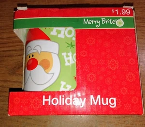 Holiday Mug Christmas Santa Cup Gift Winter Spirit Cup Snowman Santa Presents - Picture 1 of 2