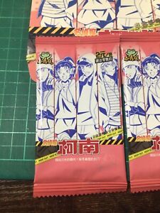 Anime Manga Trading Cards Booster Pack Little Frog Detective Conan Pink
