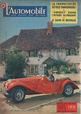 L'AUTOMOBILE 94 1954 MONTE CARLO SALON BRUXELLES FORD VEDETTE RENAULT FREGATE