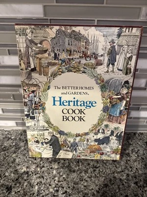 Vintage 1975 Better Homes & Gardens Heritage CookBook w/ Sleeve Box Cooking VTG - Image 1 of 4