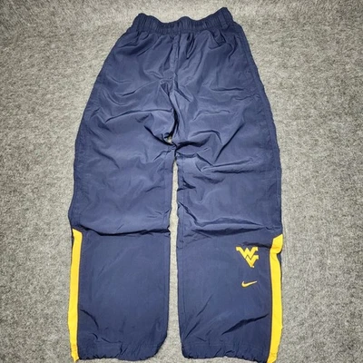 Mens Nike Team West Virginia Mountaineers Mesh Lined Track Starter Pants Medium - Image 1 of 4