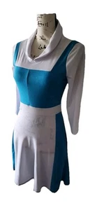 Hot Topic Disney Beauty And The Beast Belle Cosplay Dress NWT - Picture 1 of 9