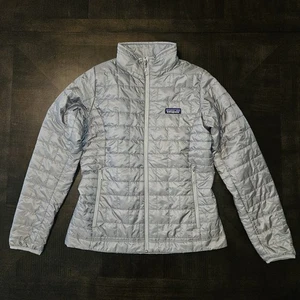 Patagonia Nano Puff Quilted Jacket Lightweight Full Zip Soze Small - Picture 1 of 24
