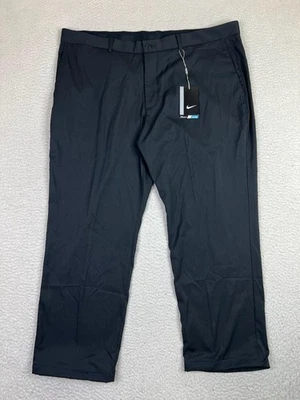 Pantalones de golf Nike para hombre 40x30 negros Dri-FIT ajuste estándar tecnología elástica 833194-010 Foto 1 de 4