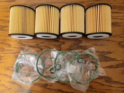 4 x Oil Filter P960 For 2008, 2007, 2006 Mercury Mariner 2.3L 4Cyl Hybrid  - Imagem 1 de 4