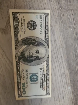 $100 Dollar Bill Note Series 2006 - Image 1 of 3