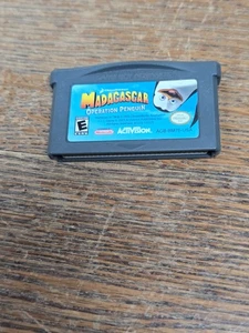 ⚡ Cartucho de juego Game Boy Advance * MADAGASCAR Opeeration Penguin - Imagen 1 de 2