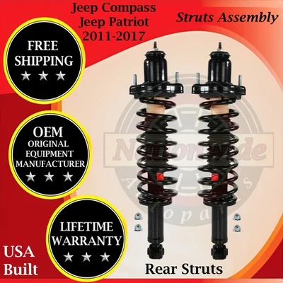 Puntales traseros Monroe OEM para Jeep Compass/Patriot 2011-2017 garantía de por vida Foto 1 de 4