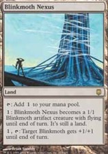 [1x] Blinkmoth Nexus - Foil - Played, English - Darksteel MTG Magic