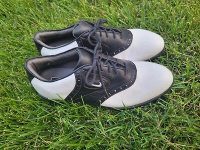 VTG NIKE Air Golf Saddle Shoes Men's 8  Women's  9  - Image 1 of 4