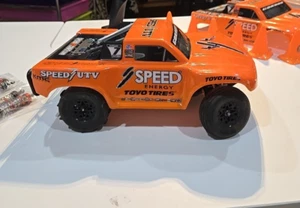 1/14 RC 4WD SST Truck Robby Gordon Speed Energy Orange w/EXTRAS - See notes - Picture 1 of 23