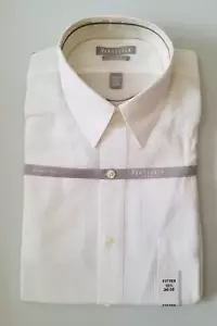 Men's Van Heusen Fitted Dress Shirt Cotton Blend Long Sleeve 15 1/2 34-35 - New - Picture 1 of 4