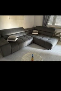 Couch Samt Anthrazit - Bild 1 von 3