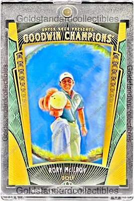 Rory Mcilroy RARO NOVATO RC TARJETA DE INVERSIÓN SSP CUBIERTA SUPERIOR MASTERS ROY COMO NUEVO Foto 1 de 2