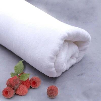 Baumwollgaze 100% Baumwolle einlagige Gaze Stoff Gauze 90 cm breit, Meterware  - Bild 1 von 4