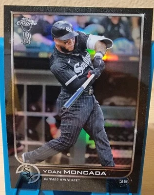 2022 Topps Chrome Ben Baller  127 Yoan Moncada   Chicago White Sox - Image 1 of 2