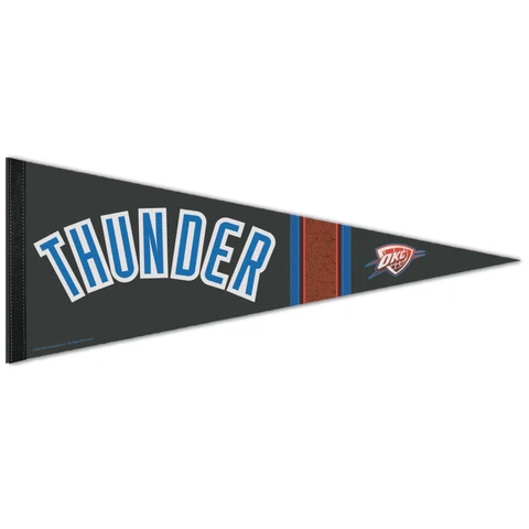 WinCraft Oklahoma City Thunder 12" x 30" 2022/23 City Edition Premium Pennant Cover