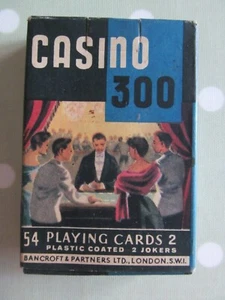 DE COLECCIÓN CASINO 300 CARTAS DE BANCROFT & PARTNERS - COMPLETAS - Imagen 1 de 8