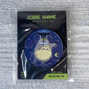 Totoro Cat Collectible Lapel Pin Zobie Anime Exclusive Limited Edition 4/500 New - Picture 1 of 6