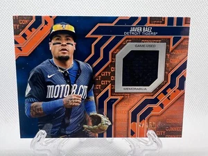 Javier Baez 2025 Topps Series 2 City Connect Game Used Jersey 119/150 CC2-JB - Picture 1 of 1