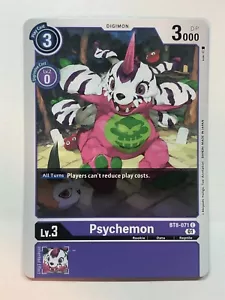 Digimon Nuovo Risveglio Psychemon BT8-071 C NM/M - Foto 1 di 1