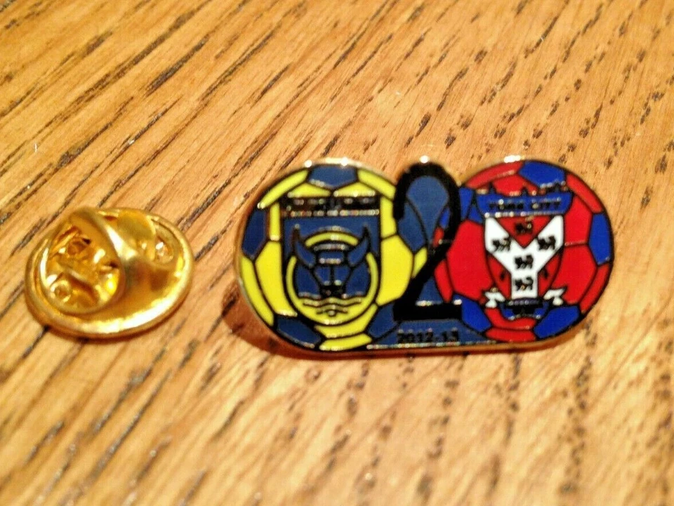 Oxford United v York City - Match Badges - 2012- 2013 Season - New - For charity - Image 1 of 1