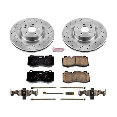 Kit de frenos de disco PowerStop - Delantero - Se adapta a Mercedes Benz CL550 2009-2014, Mercedes Foto 1 de 4