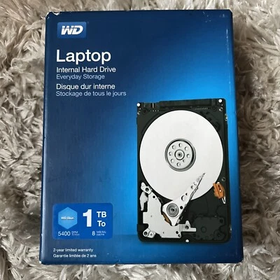 WD laptop internal hard drive. NEW 1TB Hard Drive for windows or mac - Image 1 of 4