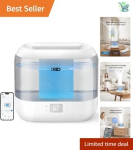 Smart 4L Top Fill Cool Mist Humidifier with Smart Control for Bedrooms & Offices - Picture 1 of 11