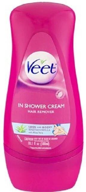 Crema depilatoria VEET en ducha fórmula sensible 10,10 oz  Foto 1 de 1
