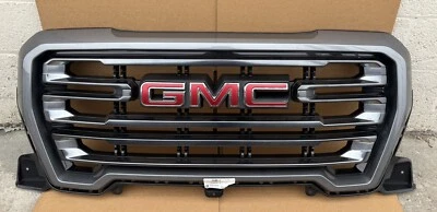 2019 - 2021 GMC Sierra 1500 AT4 Grille Assembly W/O CAMERA  OEM 84508682 - Image 1 of 4