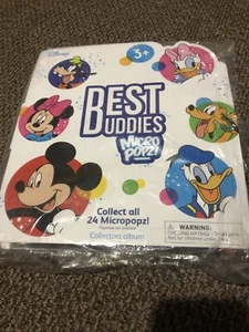 Disney Best Buddies Micro Popz Coleccionistas Álbum Caja Estuche Tablero de Juego SOLO - Imagen 1 de 8