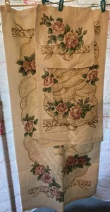 Jessica McClintock Vintage lace bath towel , Hand Towel And washcloth - Picture 1 of 6