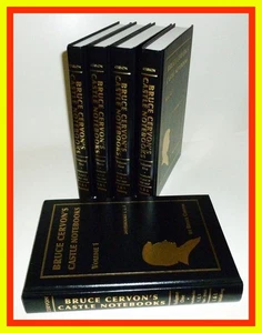 BRUCE CERVON'S Castle Notizbücher, Vols. 1-5. KOMPLETTES passendes SET. Magie. - Bild 1 von 3