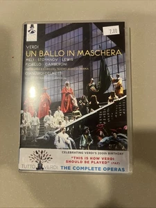 Un Ballo In Maschera (Teatro Regio Di Parma) DVD 2012 Tutto Verdi - Imagen 1 de 2