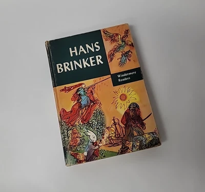 Hans Brinker or Silver Skates Vintage Abridged Windermere 1955 Children's Foto 1 de 4